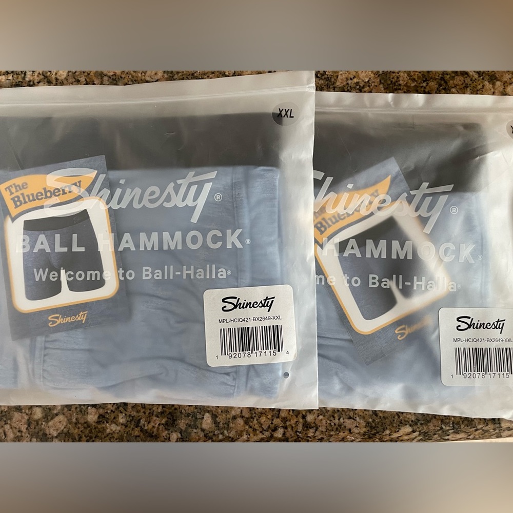 Shinesty Ball Hammock Underwear - 2 pairs, Size XXL